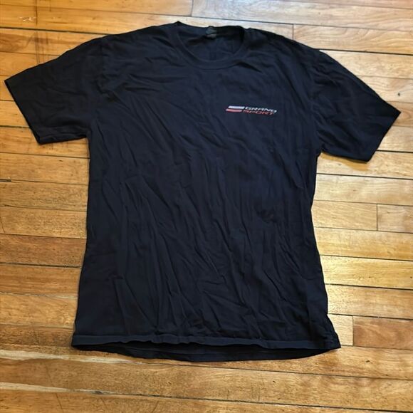 Anvil Other - Anvil Grand Sport Men’s Black Race Car T-shirt Large